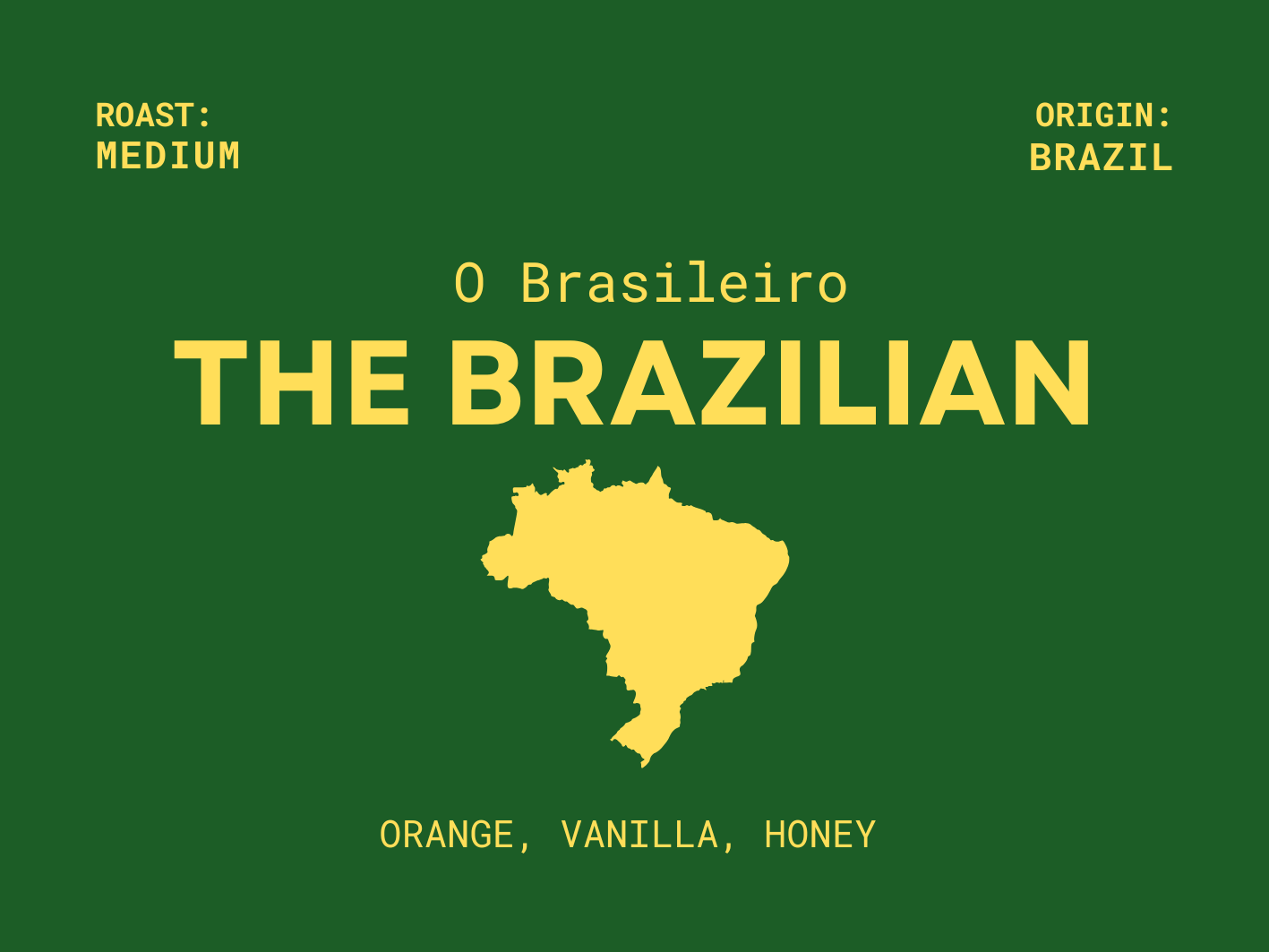 The Brazilian - Specialty Grade Single Origin