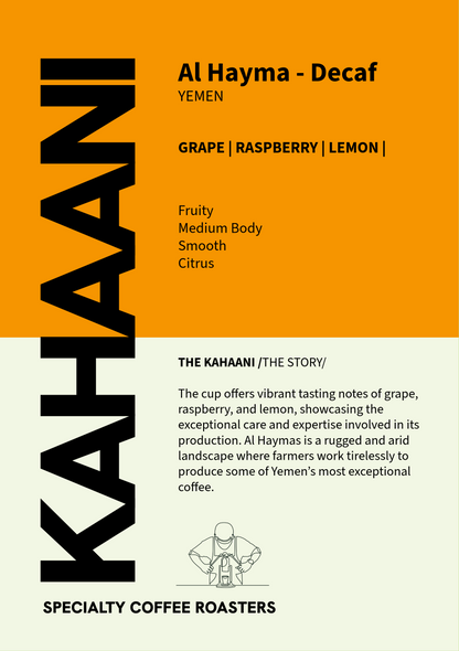 Al Hayma (Decaf) - Berries & Lemony