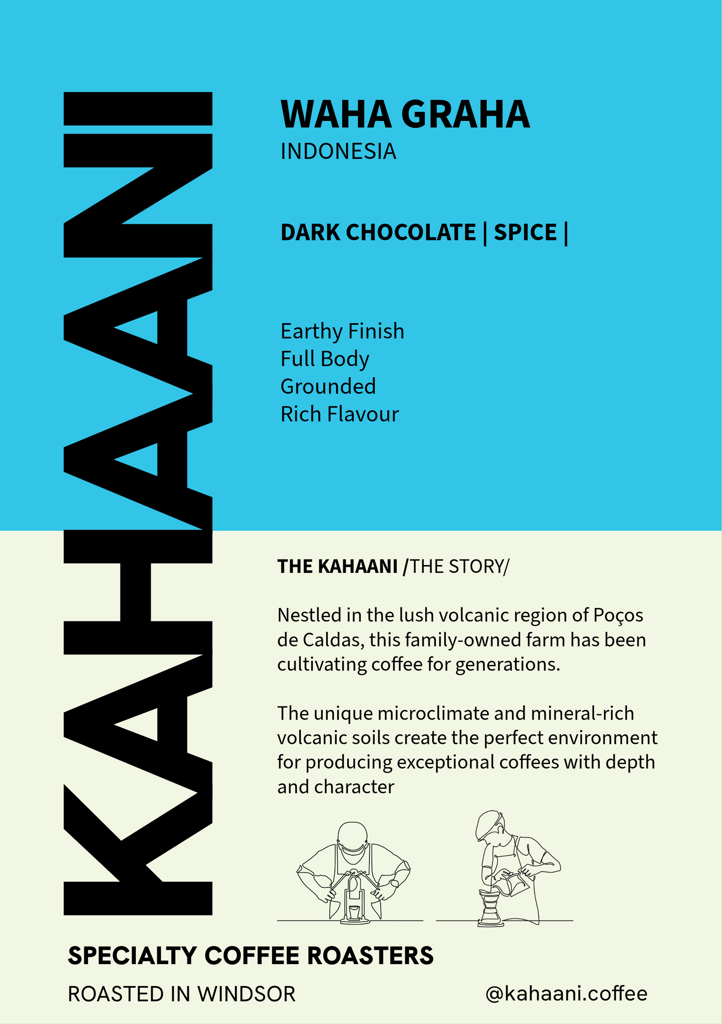 Waha Graha - Dark Chocolate, Earthy